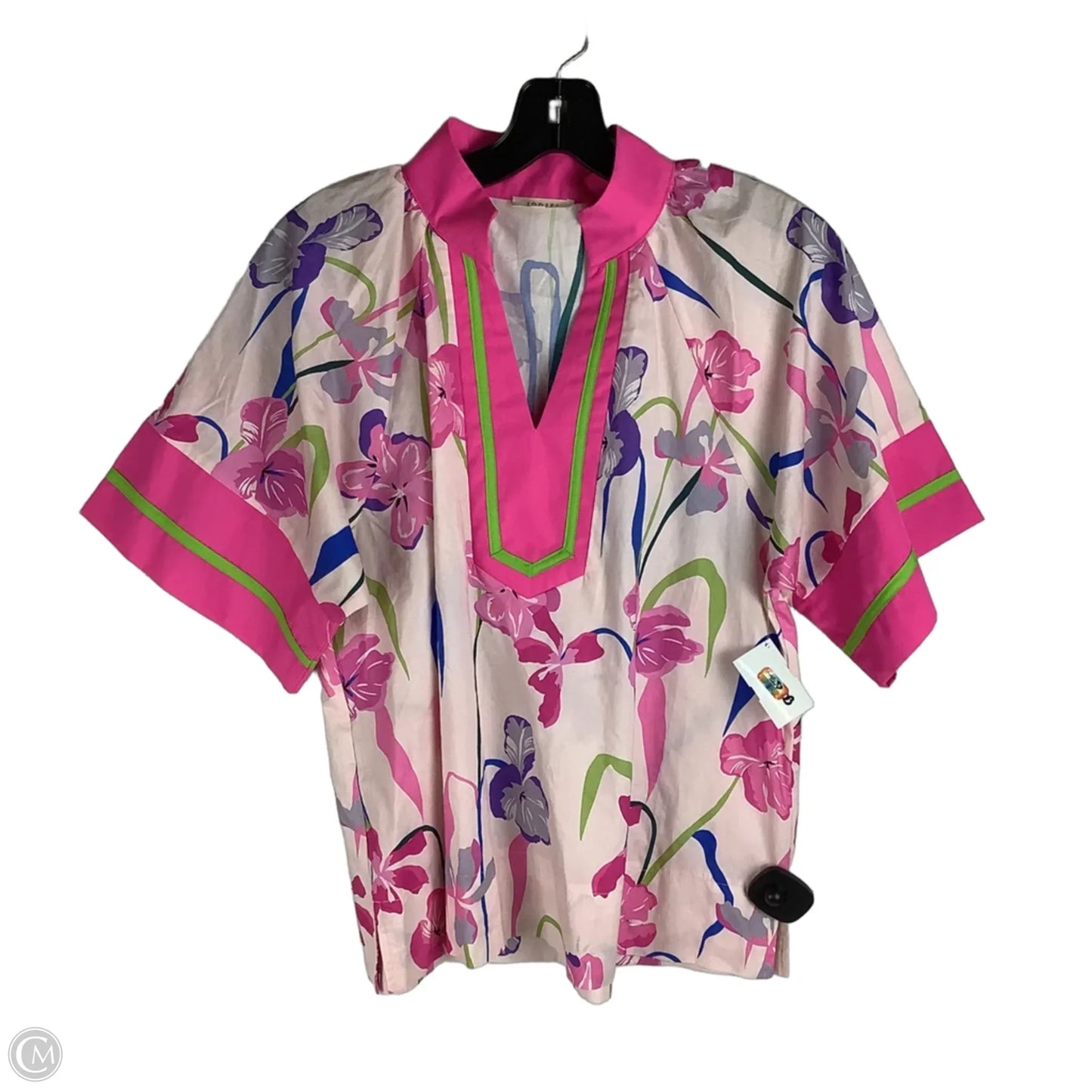 Top Short Sleeve By Jodifl In Pink, Size: S