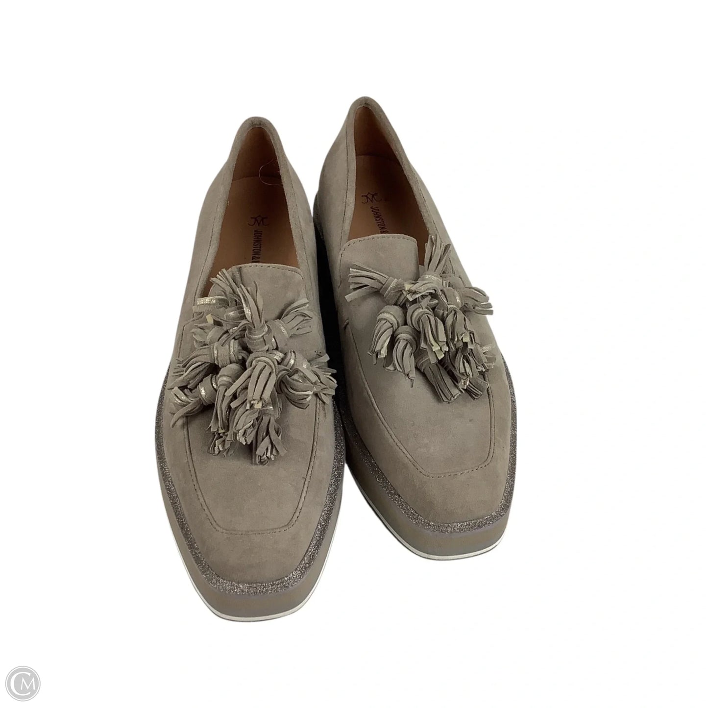 Shoes Heels Platform By Johnston & Murphy In Taupe, Size: 7.5