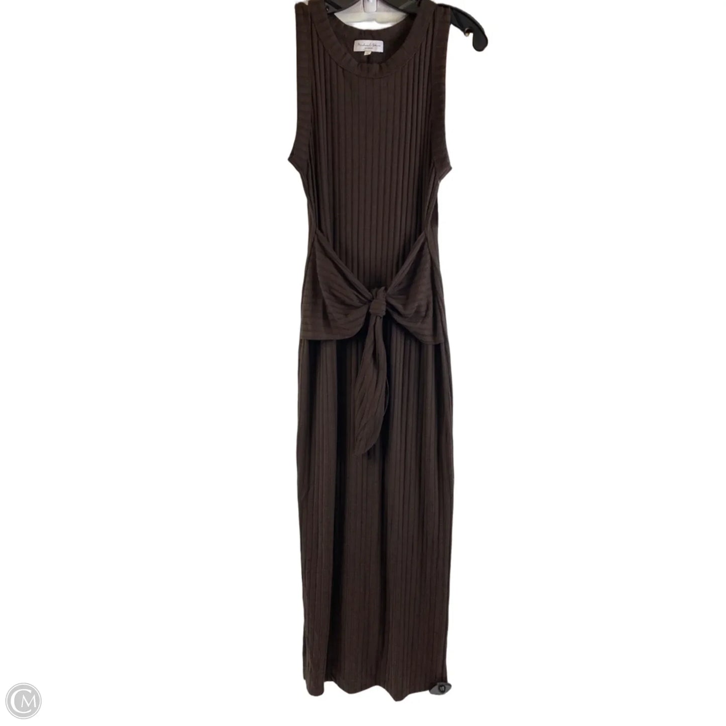 Dress Casual Maxi By Michael Stars In Brown, Size: Mp
