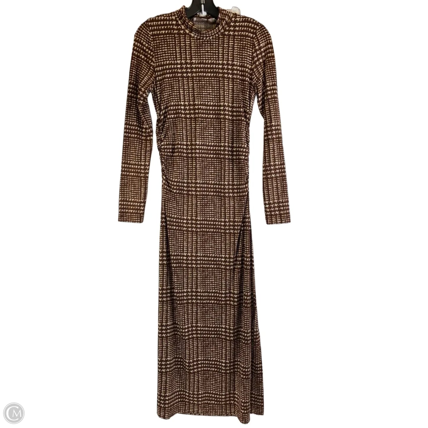 Dress Casual Maxi By Loft In Brown, Size: Xs