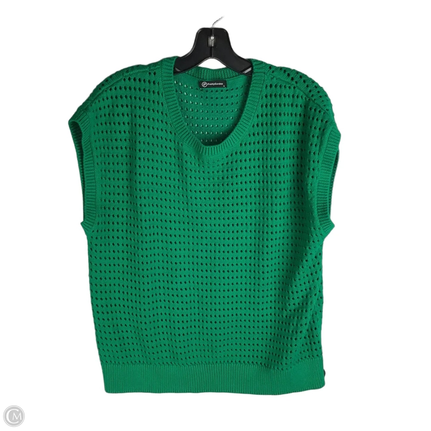 Sweater Short Sleeve By Prettygarden In Green, Size: S