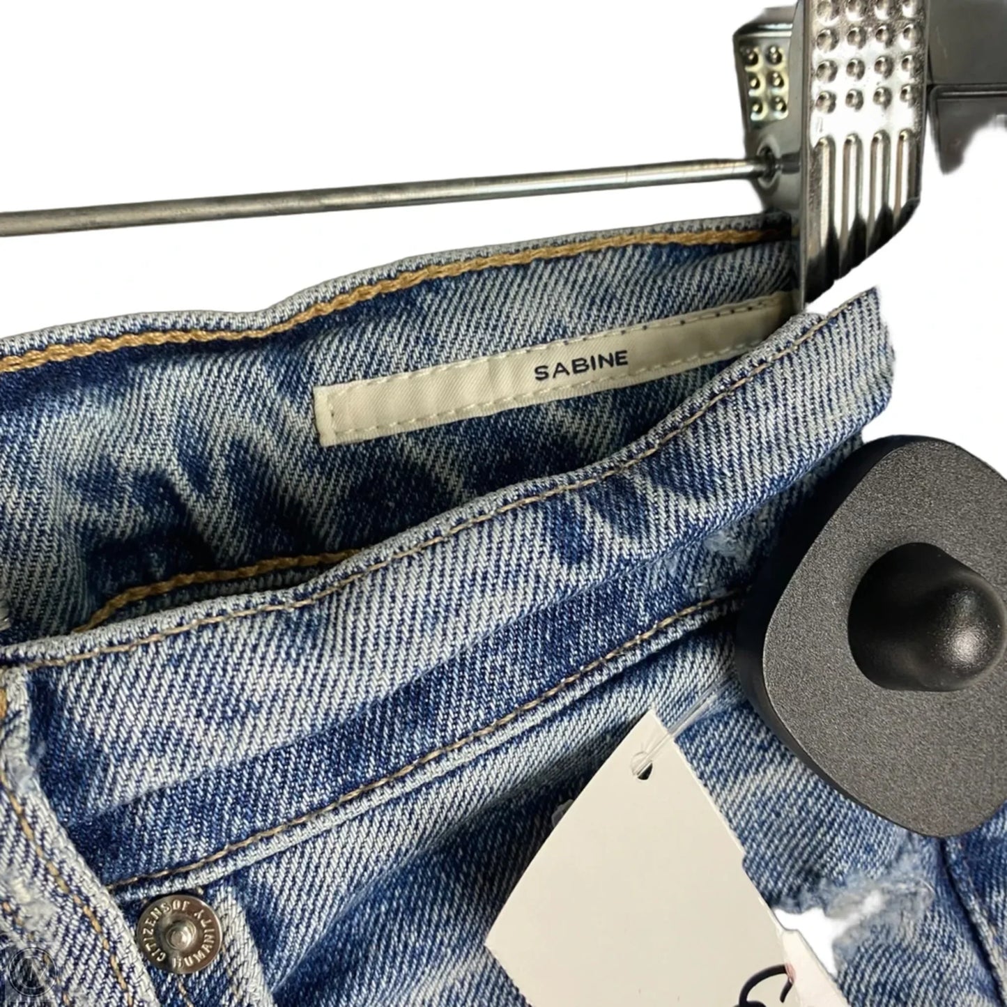 Jeans Straight By Citizens Of Humanity In Blue Denim, Size: 2