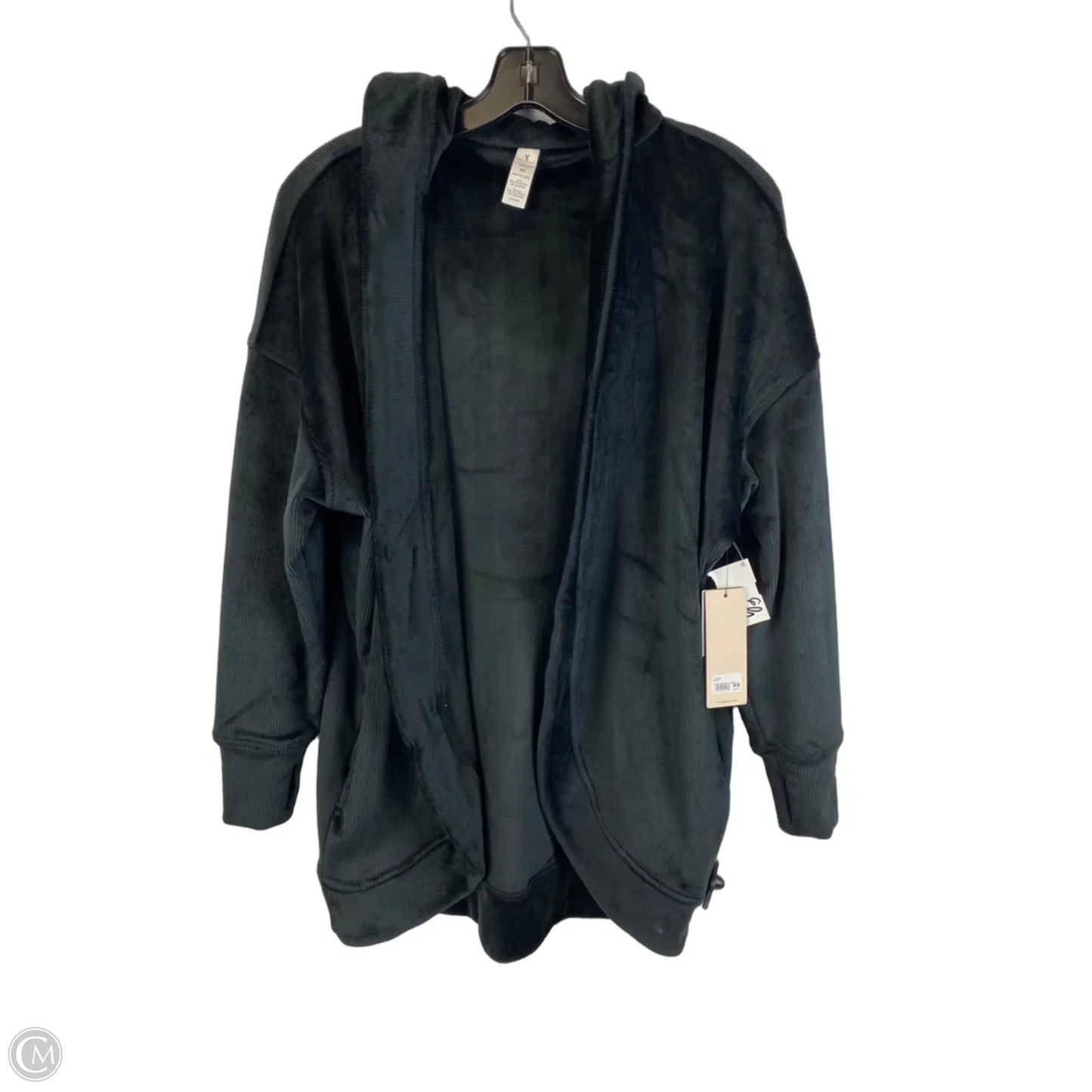 Cardigan By Yogalicious In Black, Size: Xs