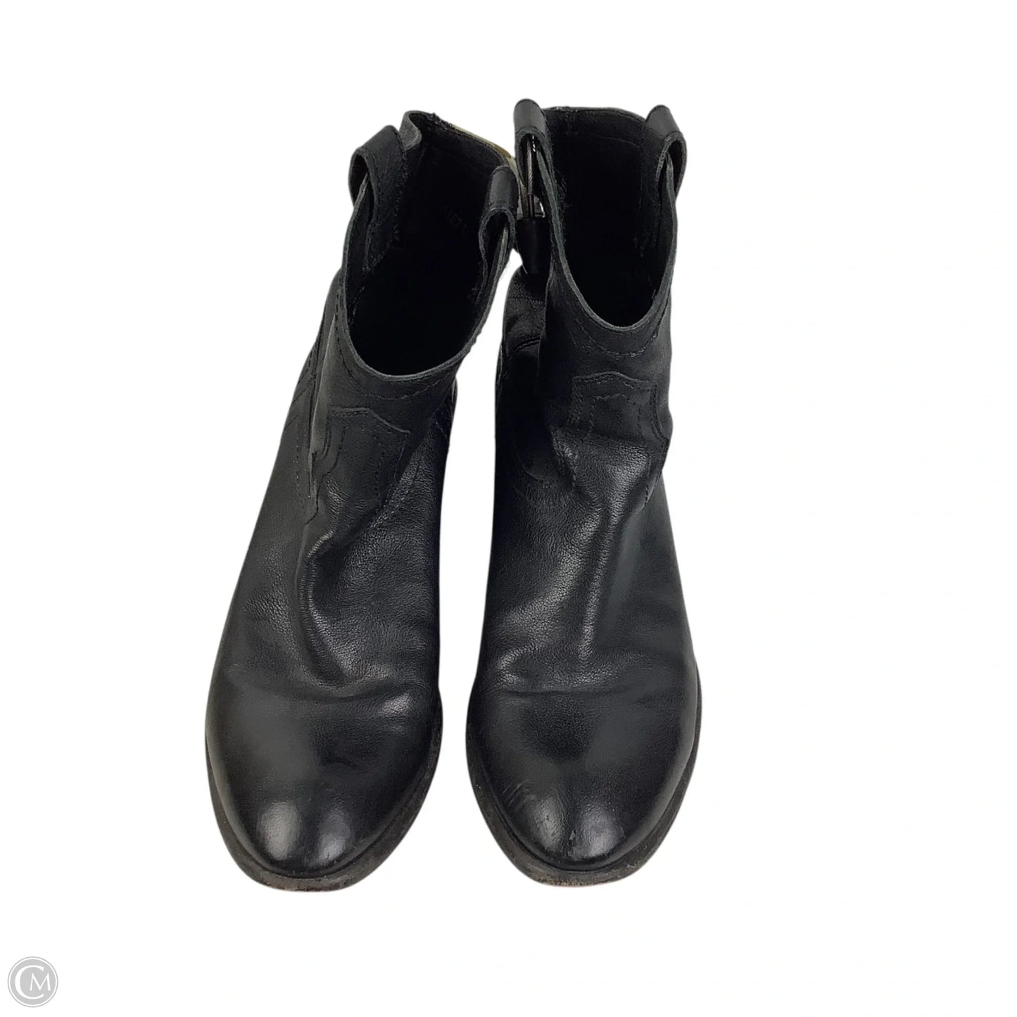 Boots Designer By Frye In Black, Size: 10