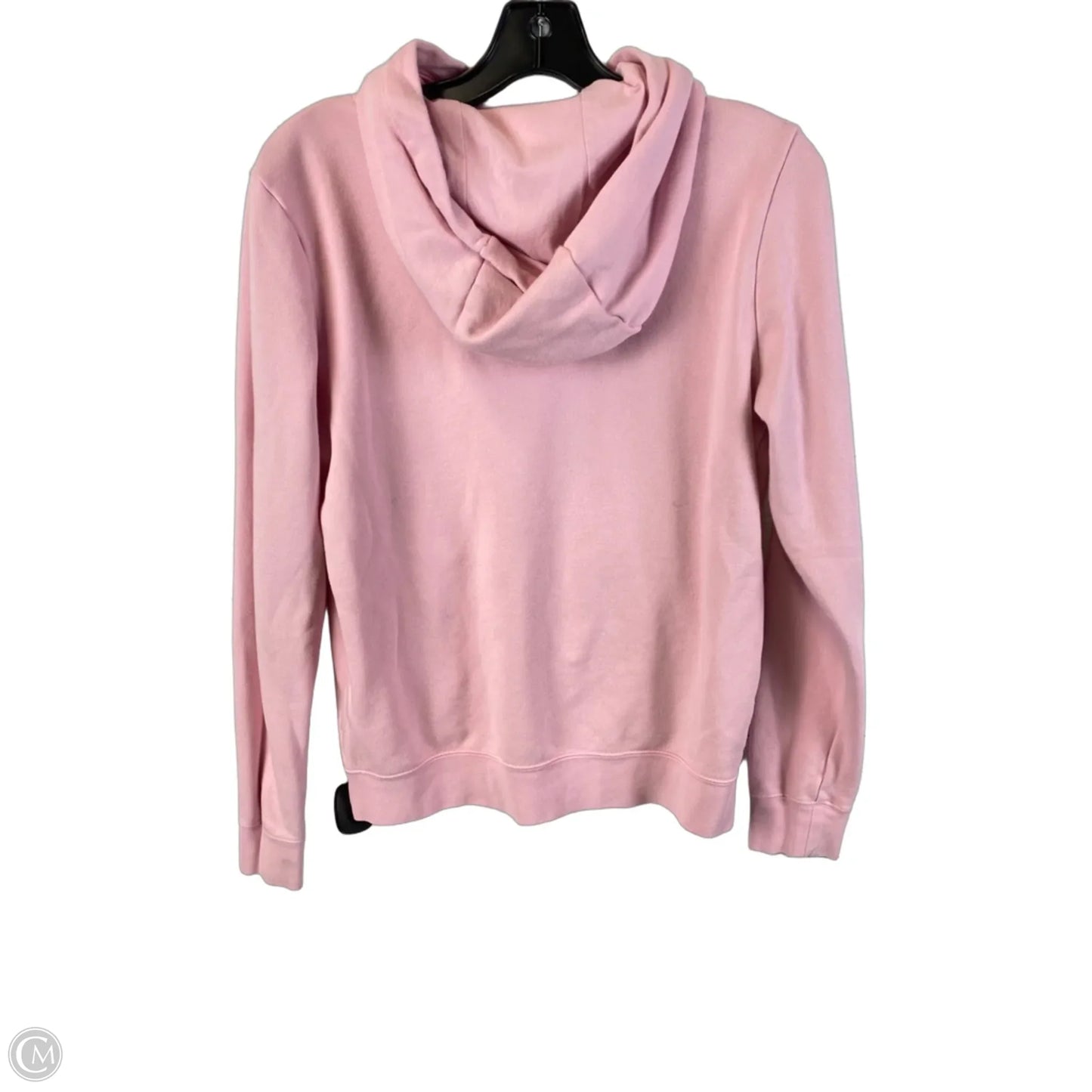 Sweatshirt Hoodie By Nike Apparel In Pink, Size: S