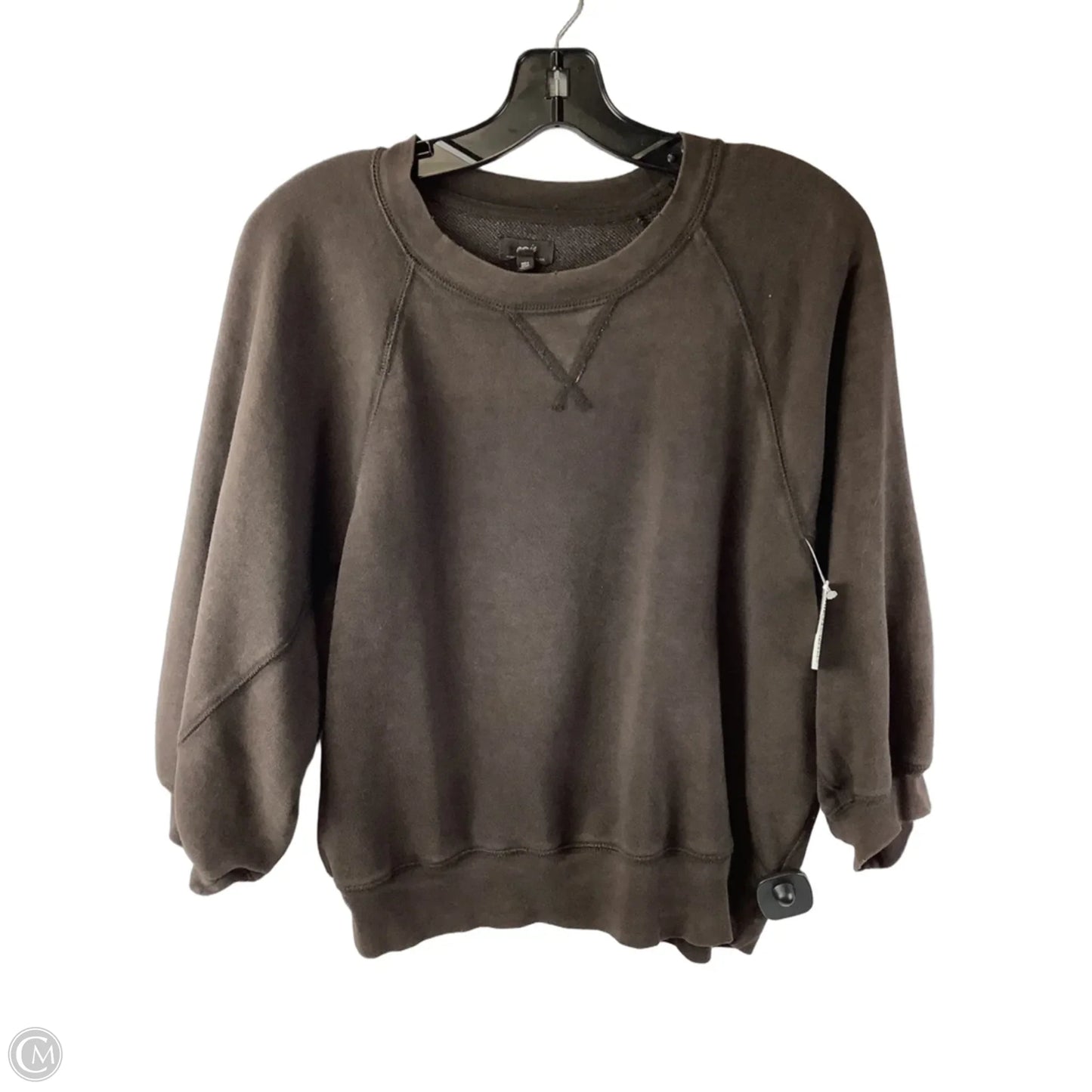 Sweatshirt Crewneck By Aerie In Brown, Size: M