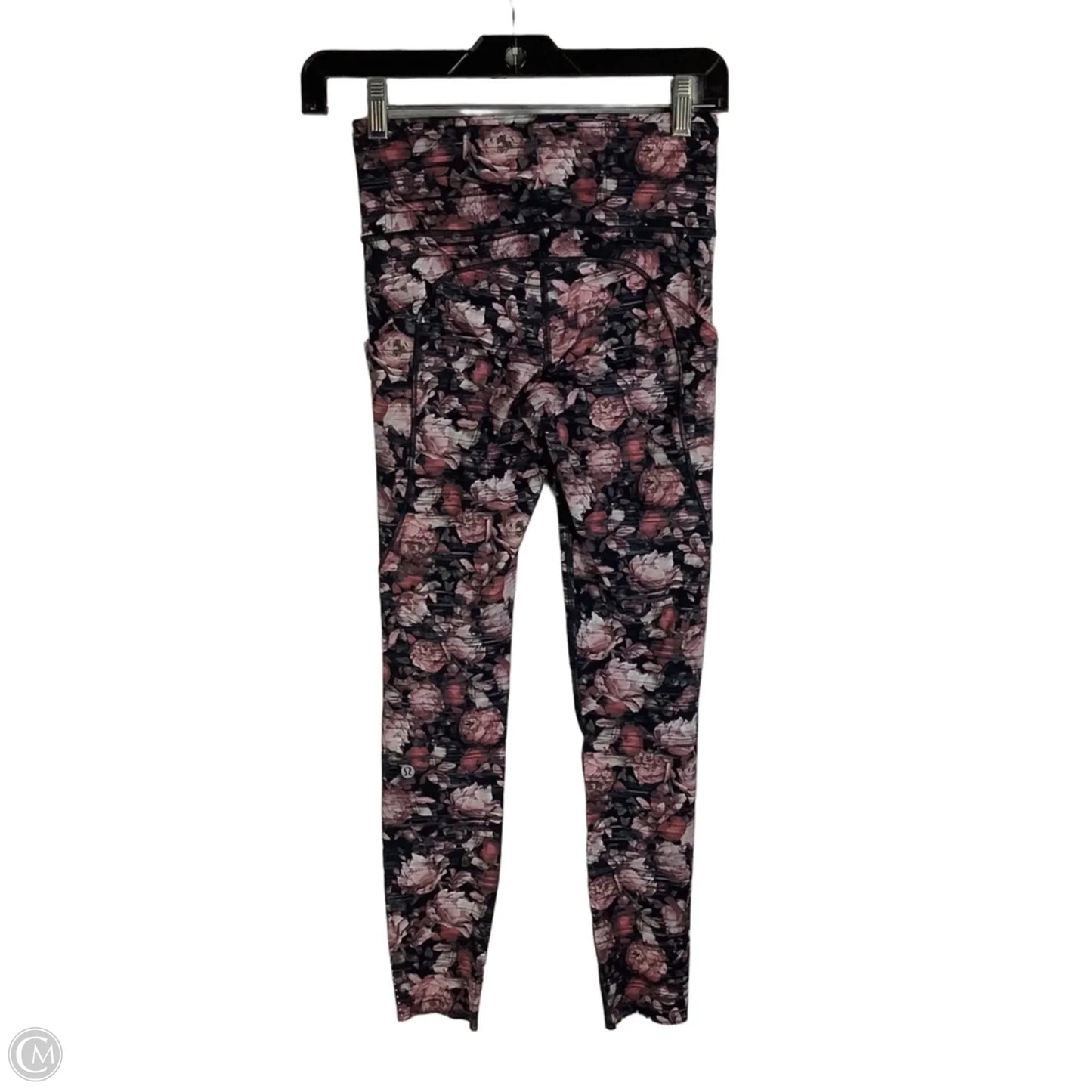 Athletic Leggings By Lululemon In Purple, Size: 4