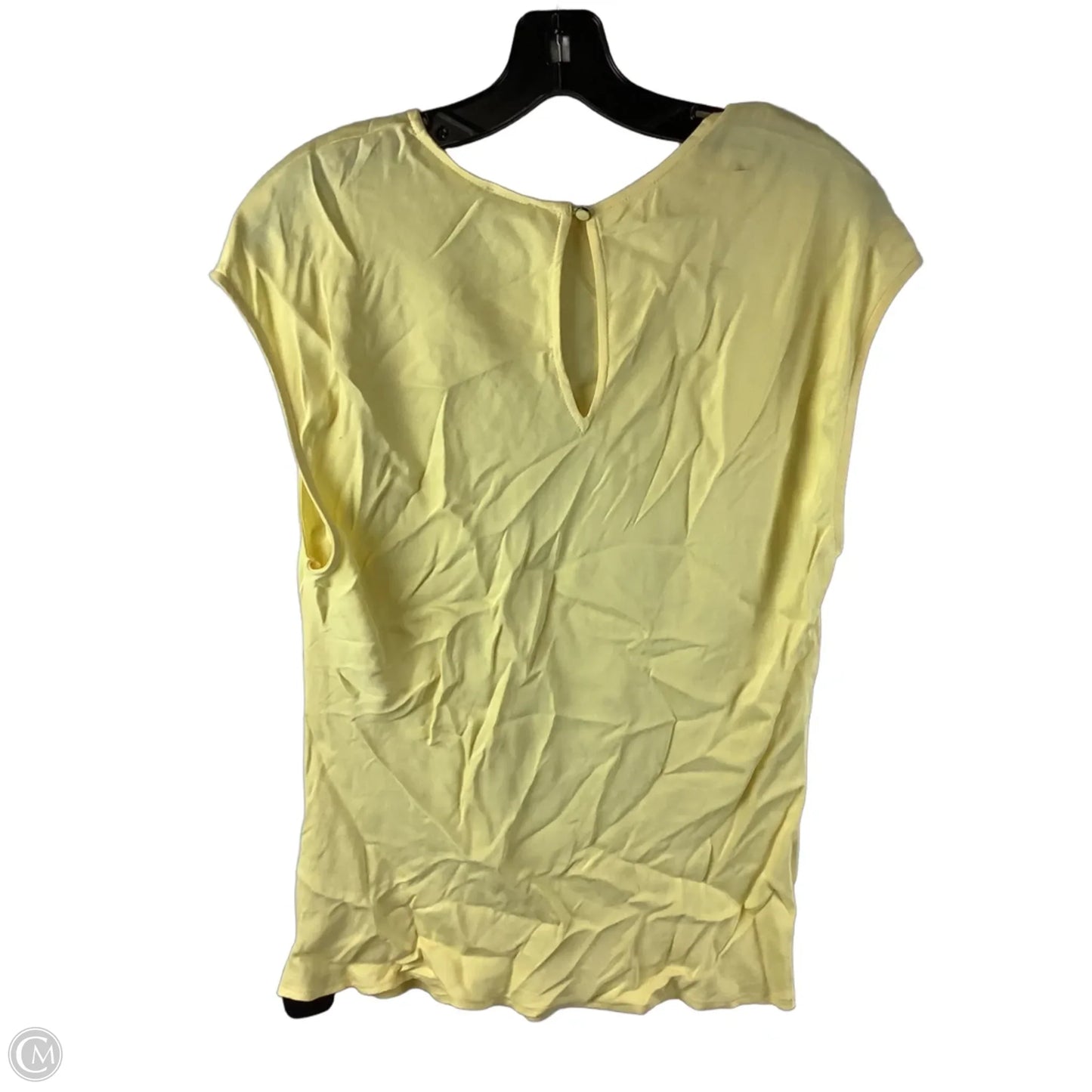 Top Sleeveless By Maeve In Yellow, Size: L