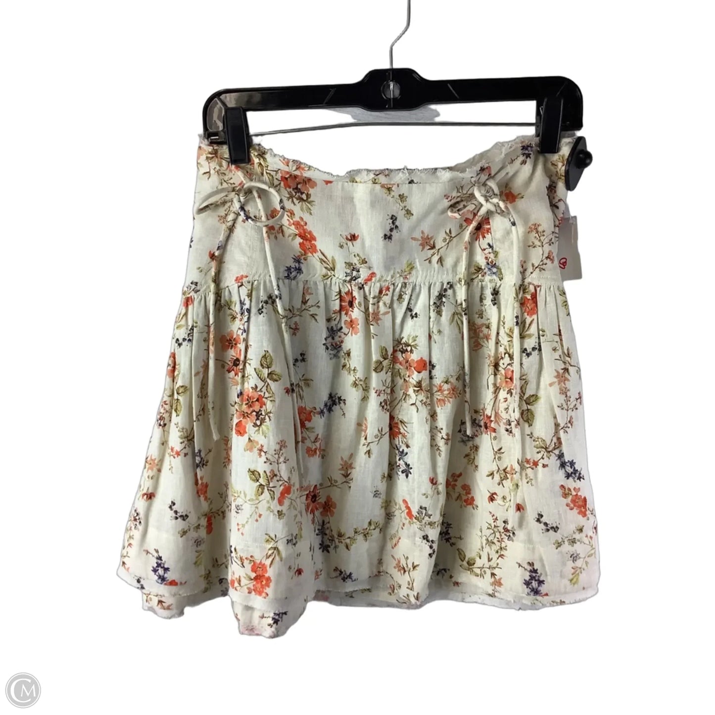 Skirt Mini & Short By Anthropologie In Cream, Size: 12
