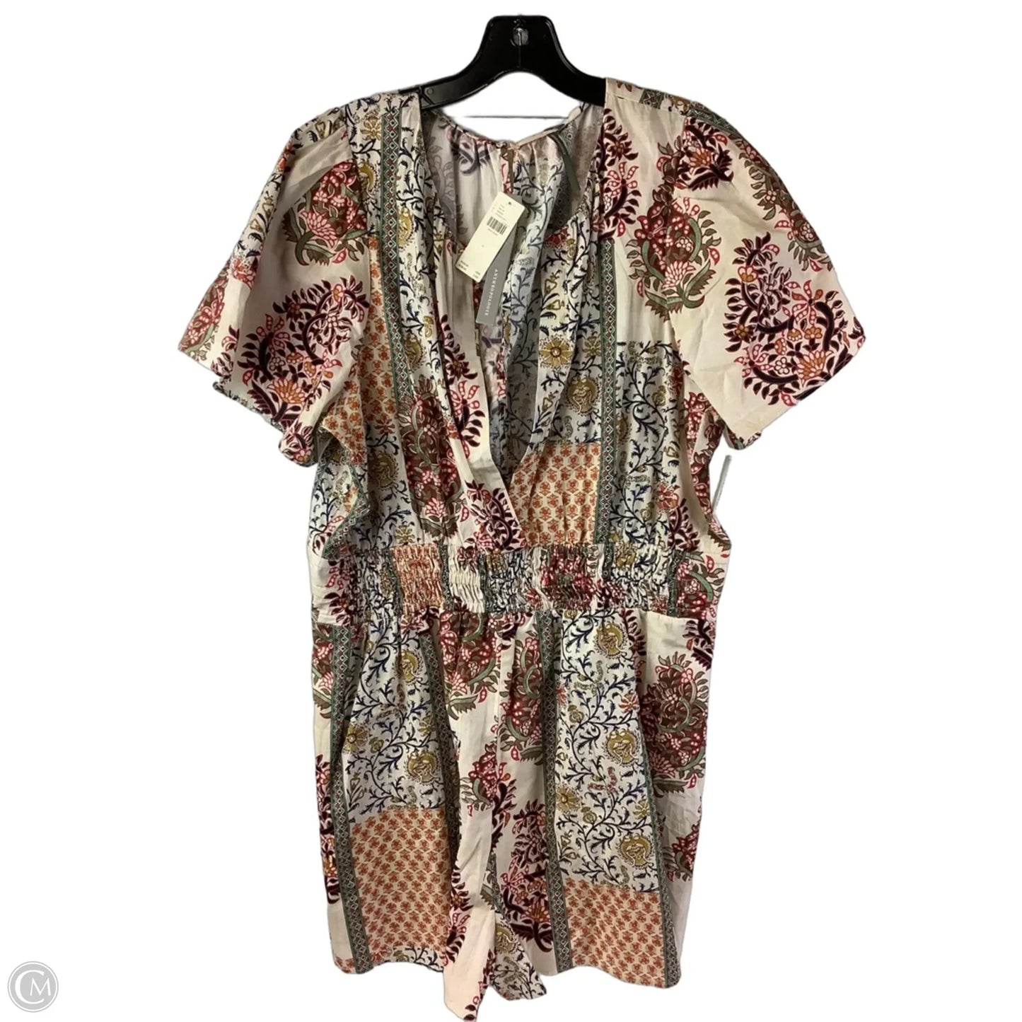 Romper By Anthropologie In Orange, Size: Xl