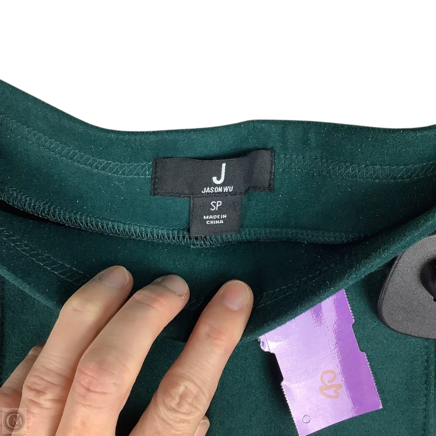 Pants Designer By Jason Wu In Green, Size: S petite