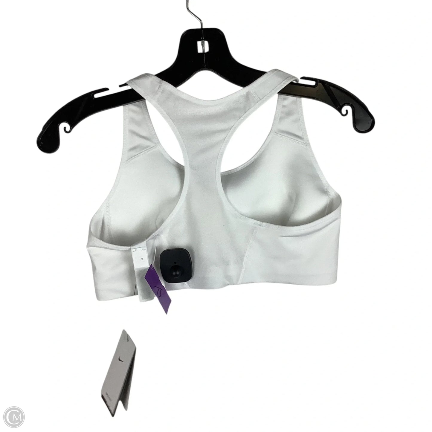 Athletic Bra By Nike In White, Size: S