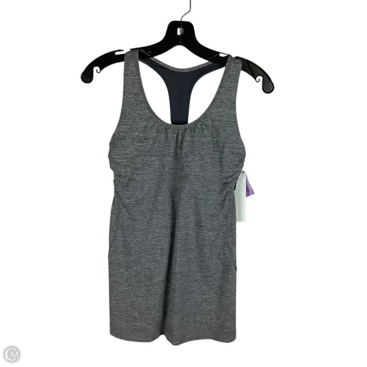 Athletic Tank Top By Lululemon In Grey, Size: 8