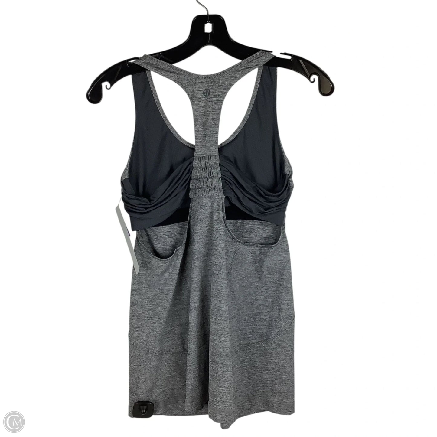 Athletic Tank Top By Lululemon In Grey, Size: 8
