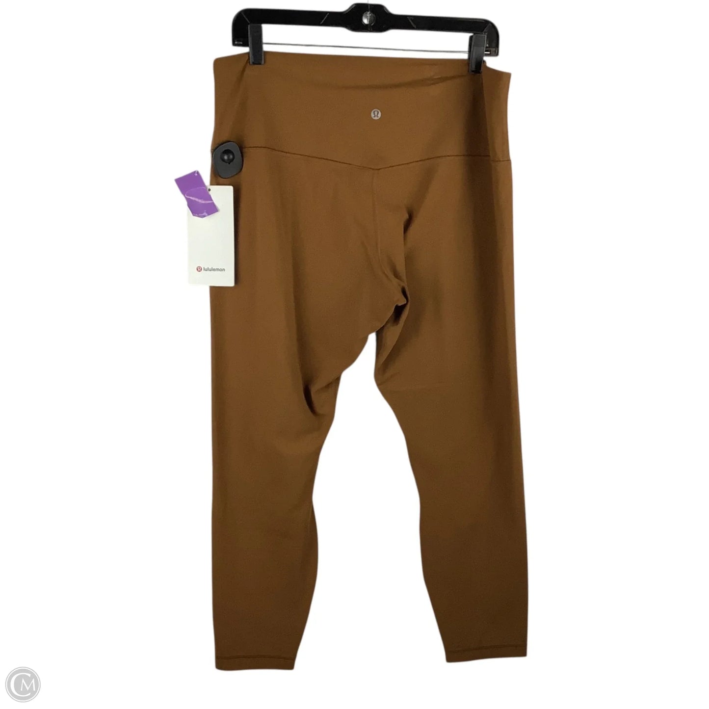 Athletic Leggings By Lululemon In Bronze, Size: 16