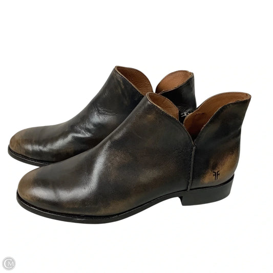 Boots Designer By Frye In Brown, Size: 9.5