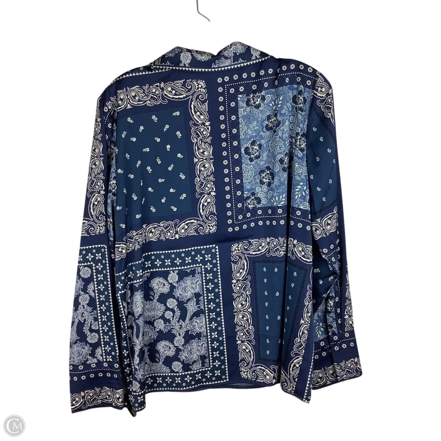 Top Long Sleeve By Joie In Blue, Size: L