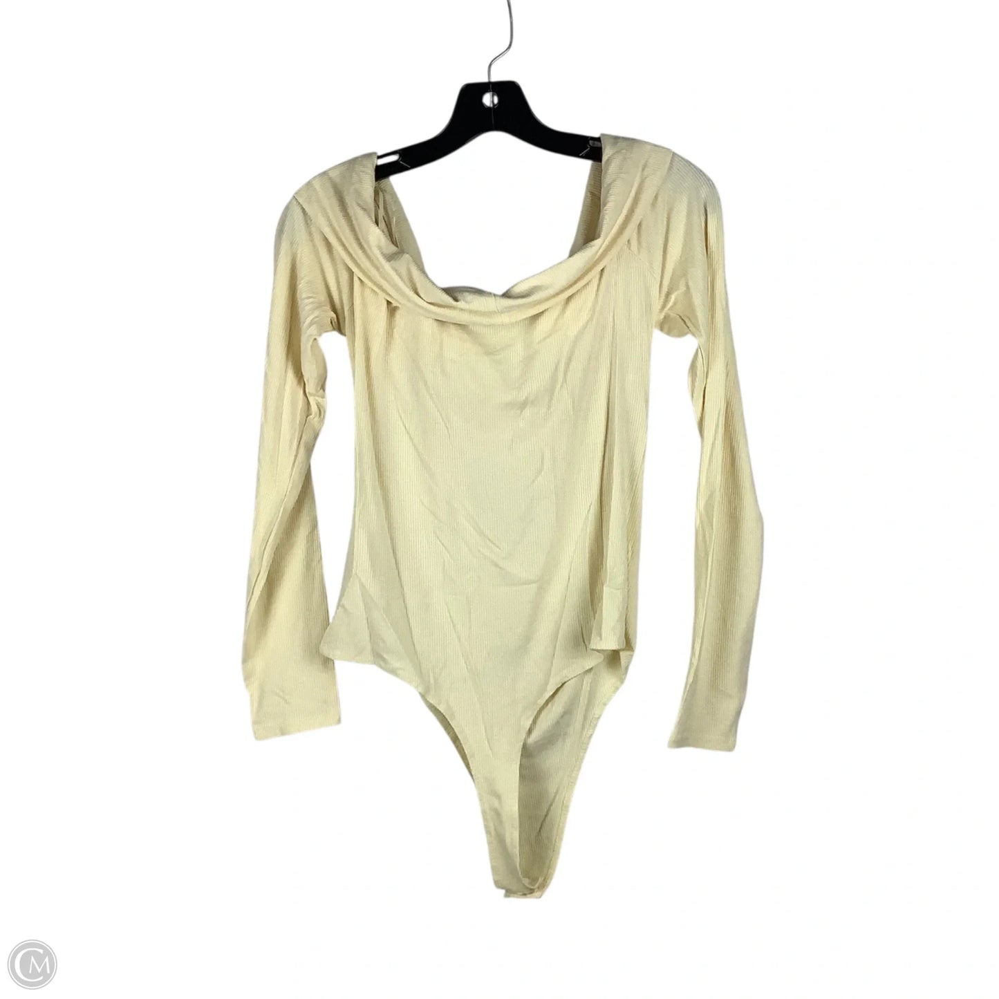 Bodysuit By Steve Madden In Cream, Size: L