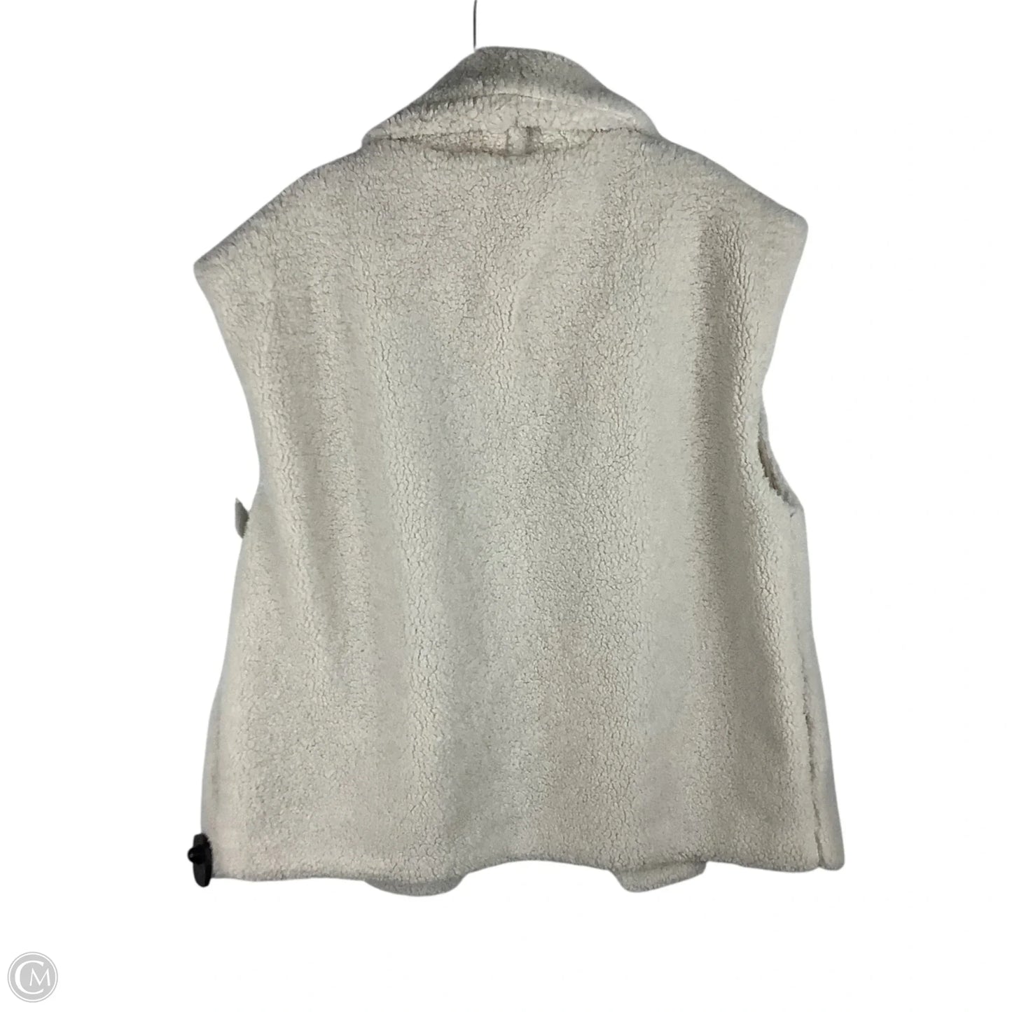 Vest Fleece By Hem & Thread In Cream, Size: L