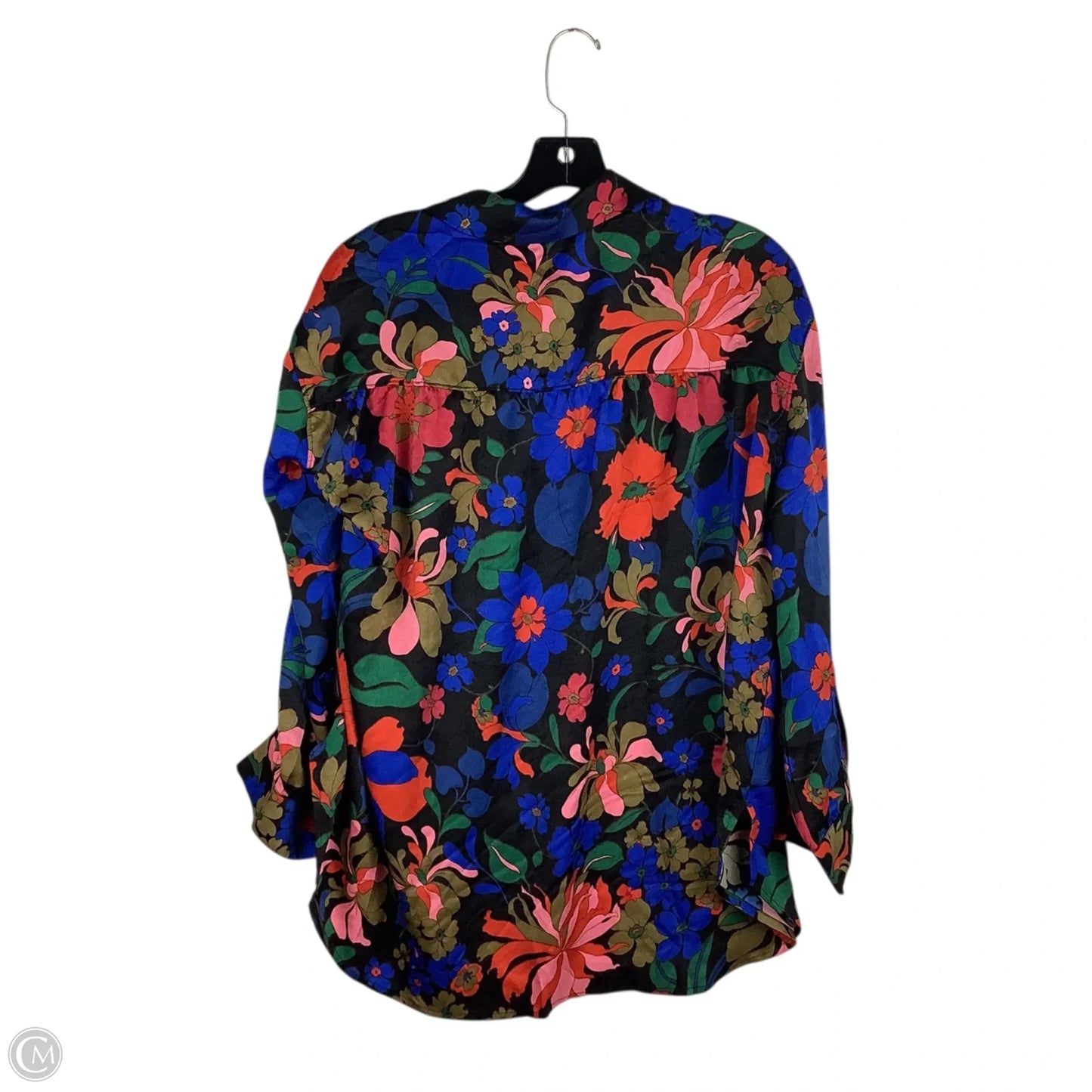 Top Long Sleeve By Clothes Mentor In Floral Print, Size: S