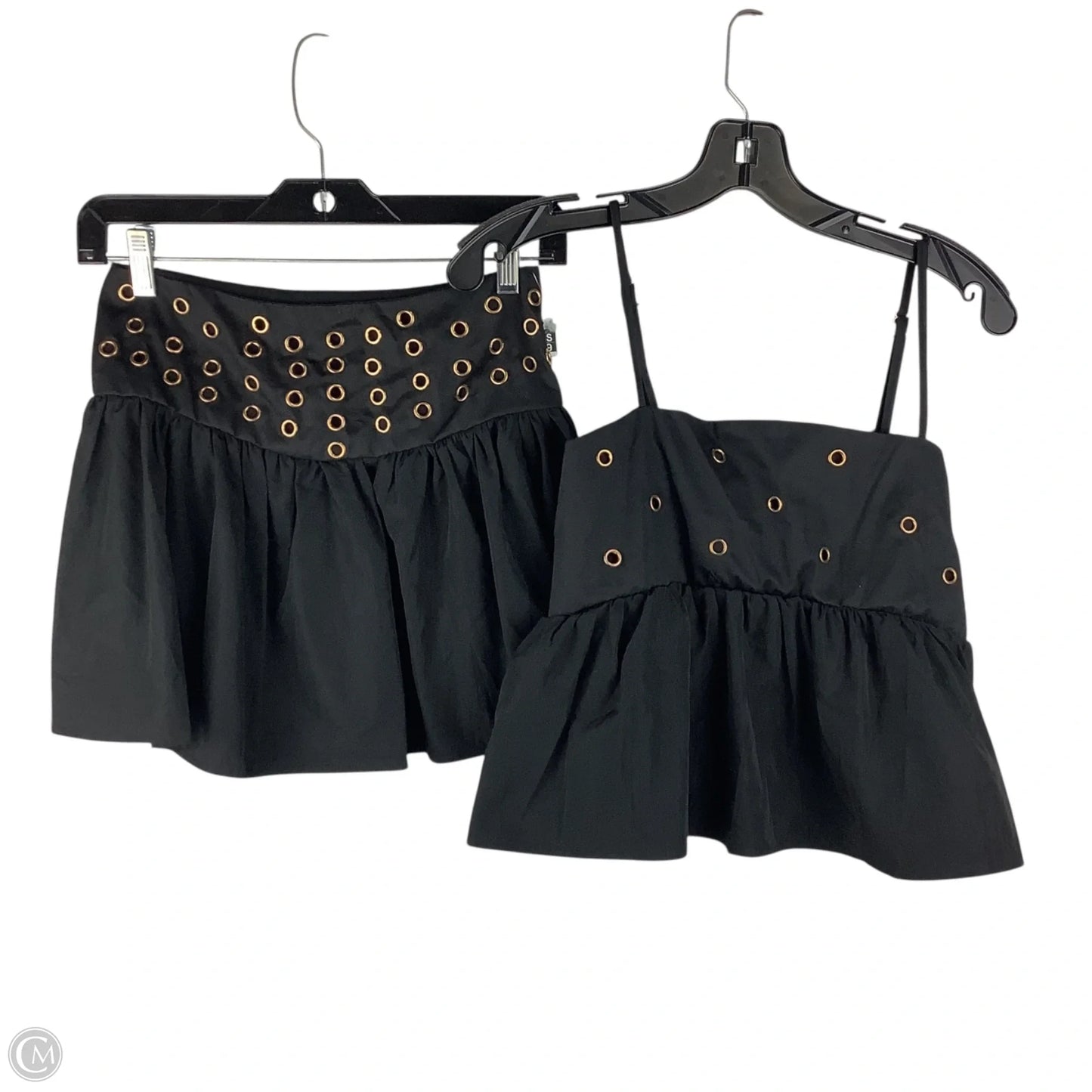 Skirt Set 2pc By Clothes Mentor In Black, Size: S