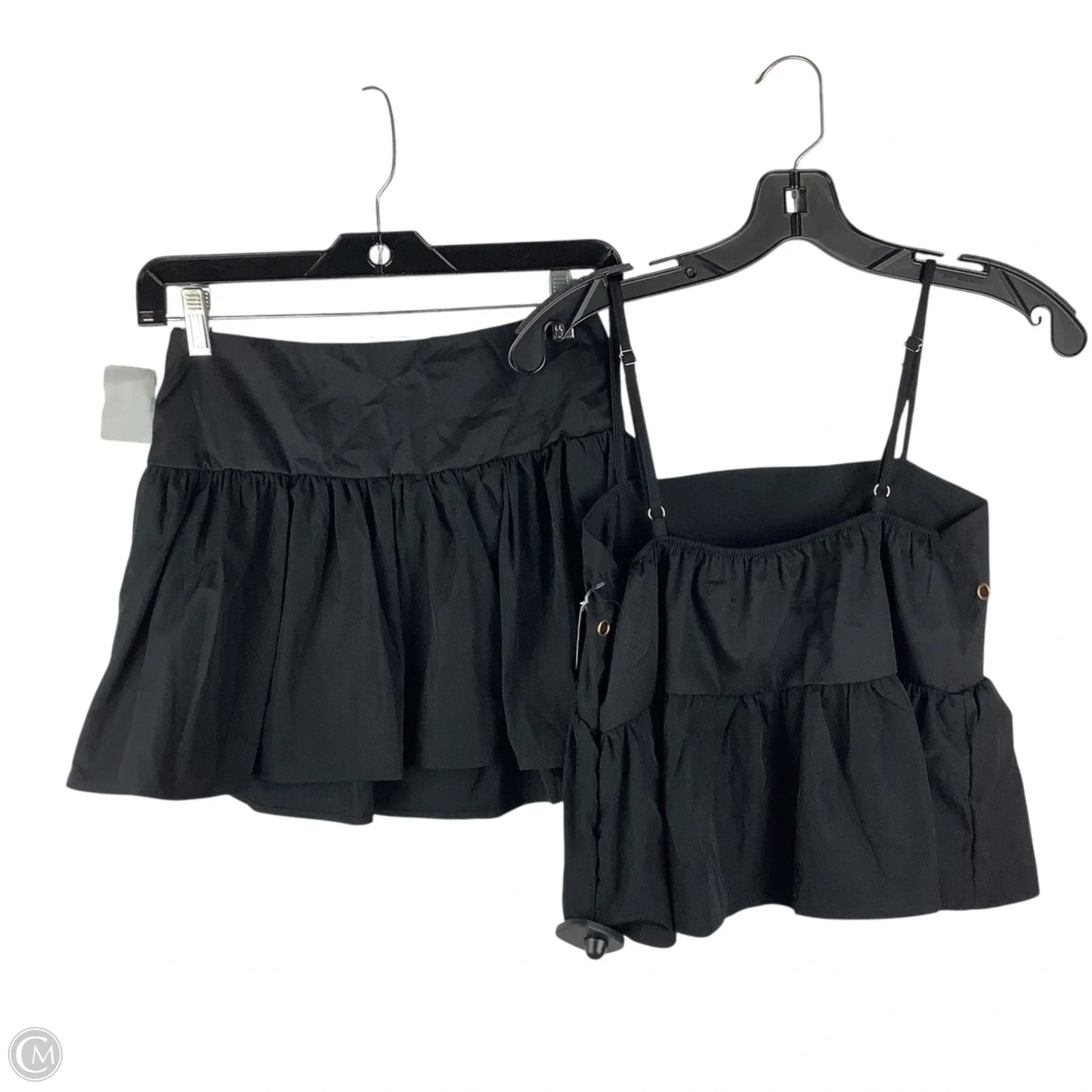 Skirt Set 2pc By Clothes Mentor In Black, Size: S