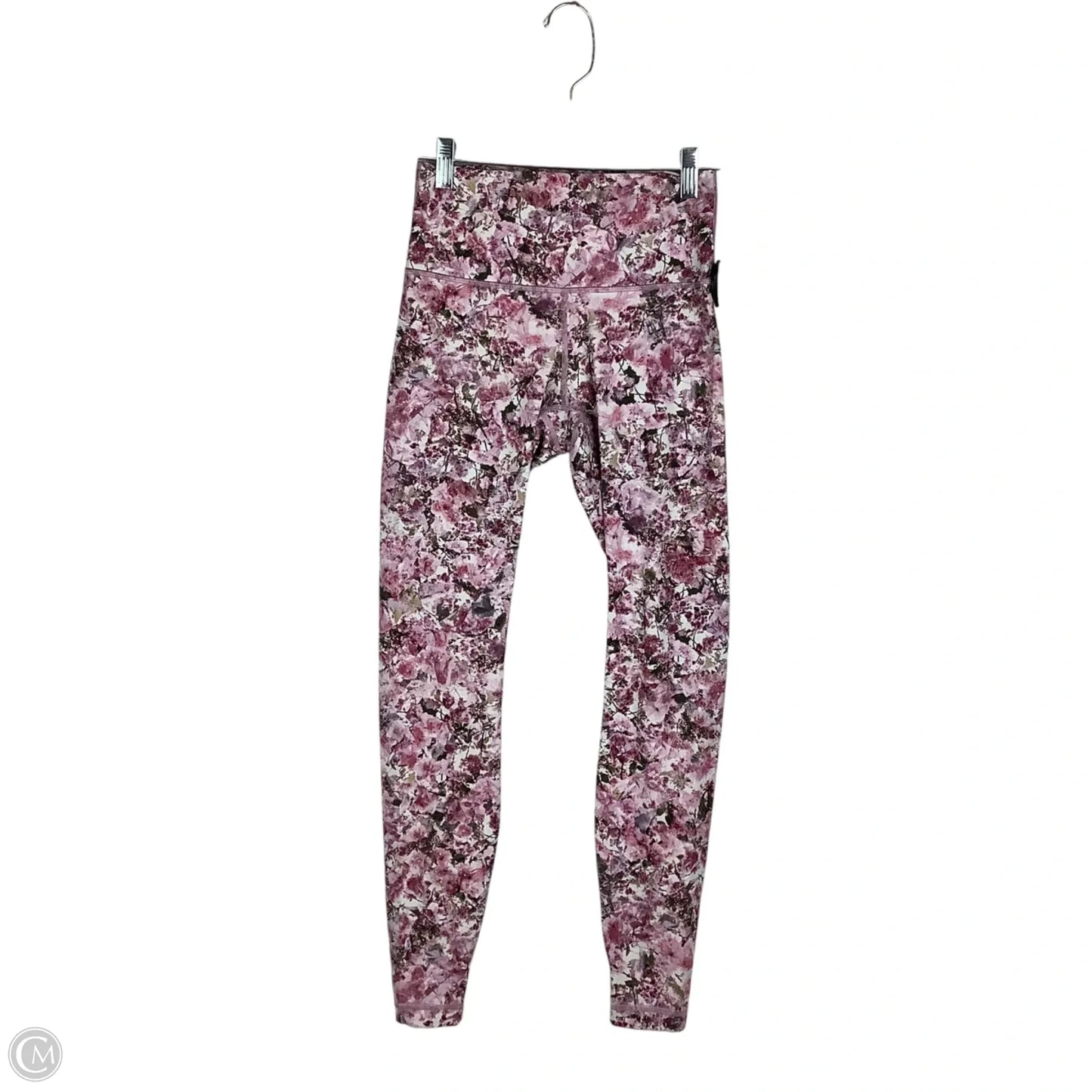 Athletic Leggings By Lululemon In Floral Print, Size: 6