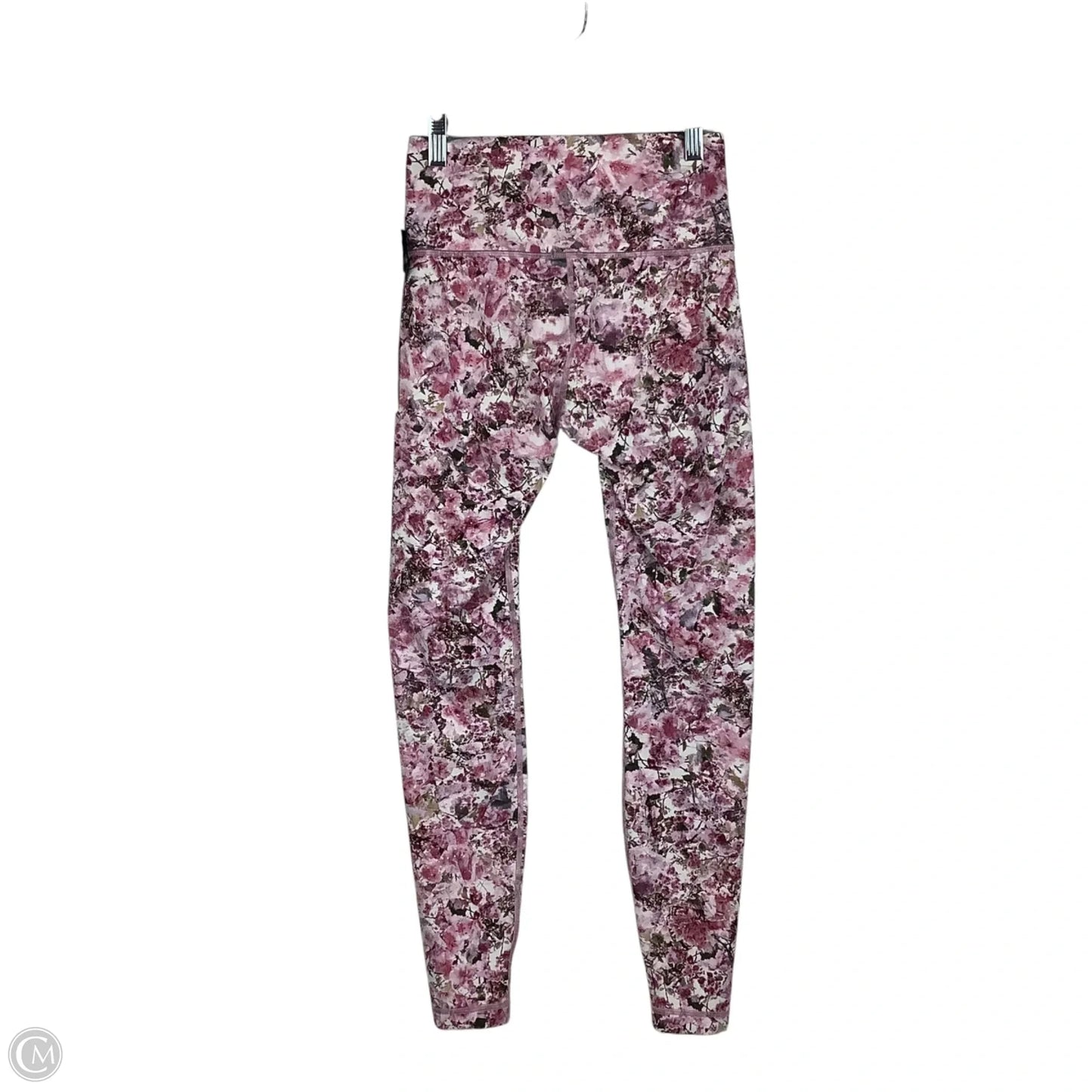 Athletic Leggings By Lululemon In Floral Print, Size: 6