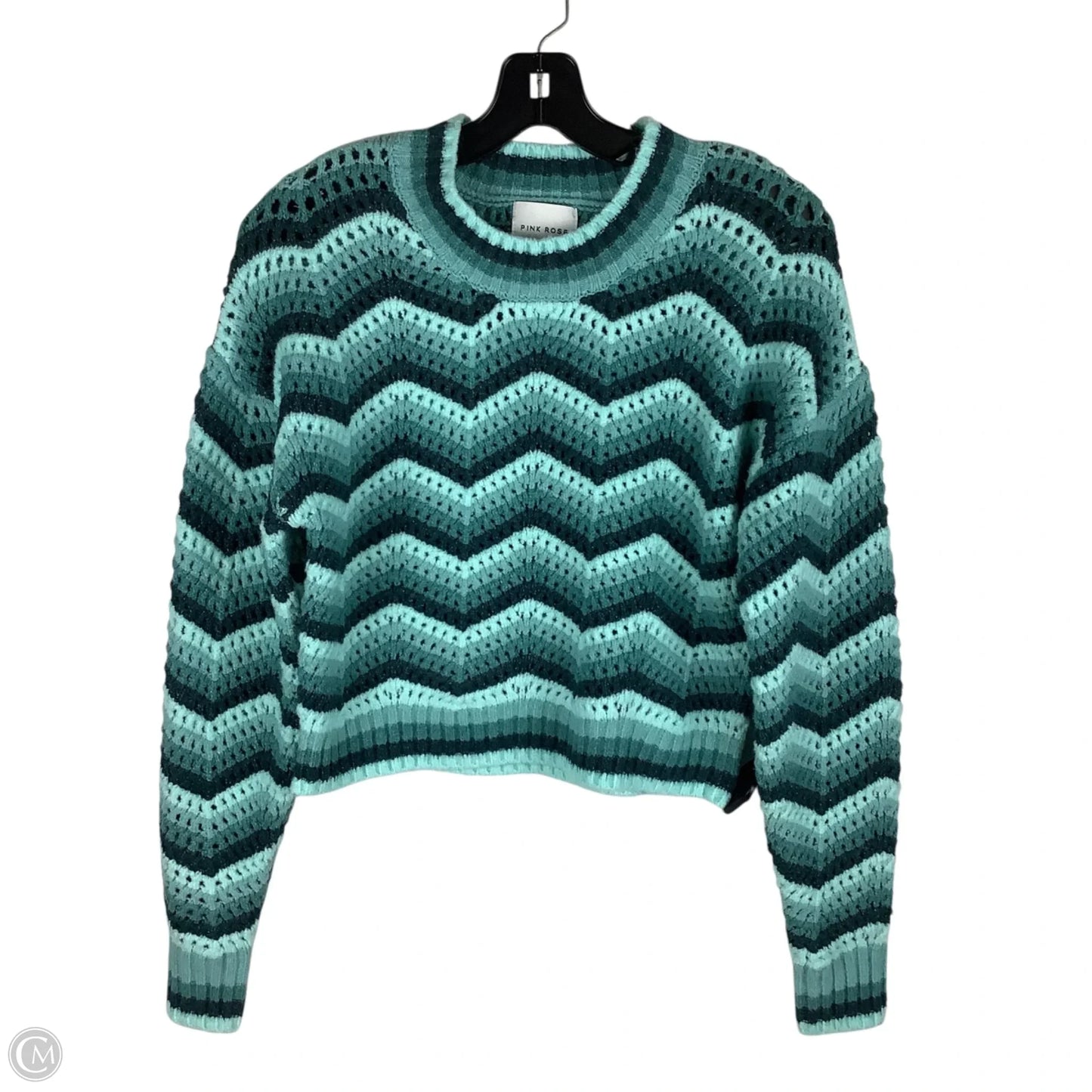 Sweater By Pink Rose In Blue, Size: S