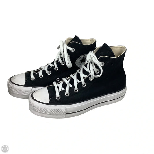 Shoes Sneakers Platform By Converse In Black, Size: 7