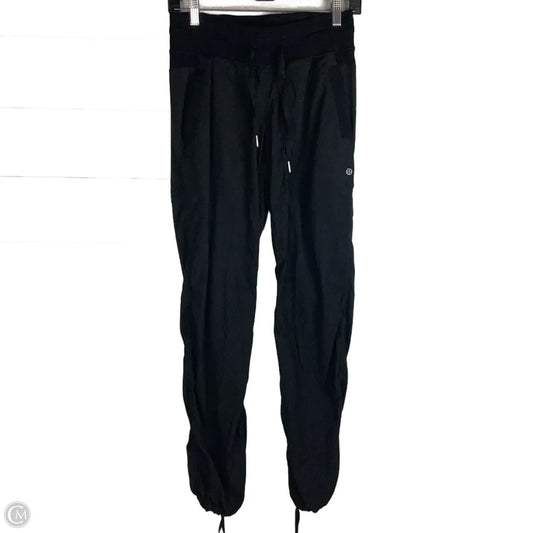 Athletic Pants By Lululemon In Black, Size: 4