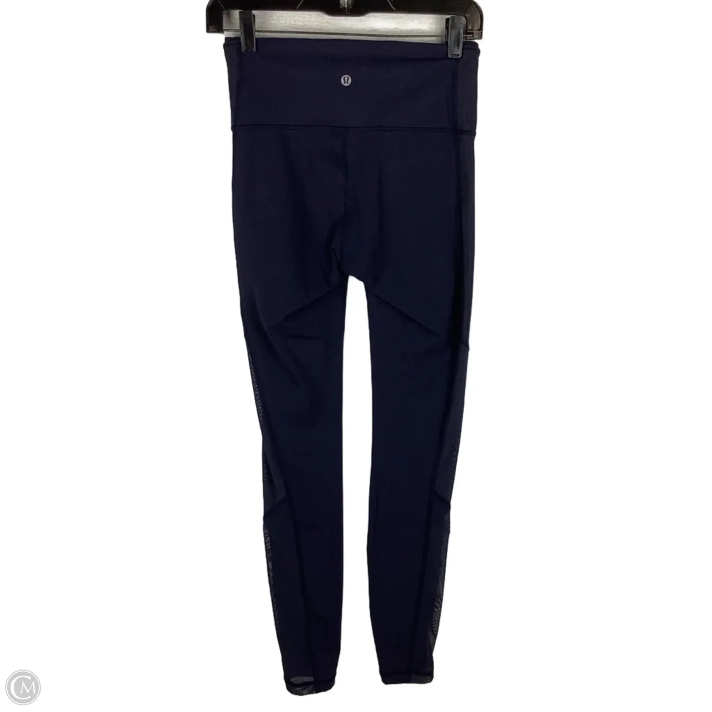 Athletic Leggings By Lululemon In Navy, Size: 6