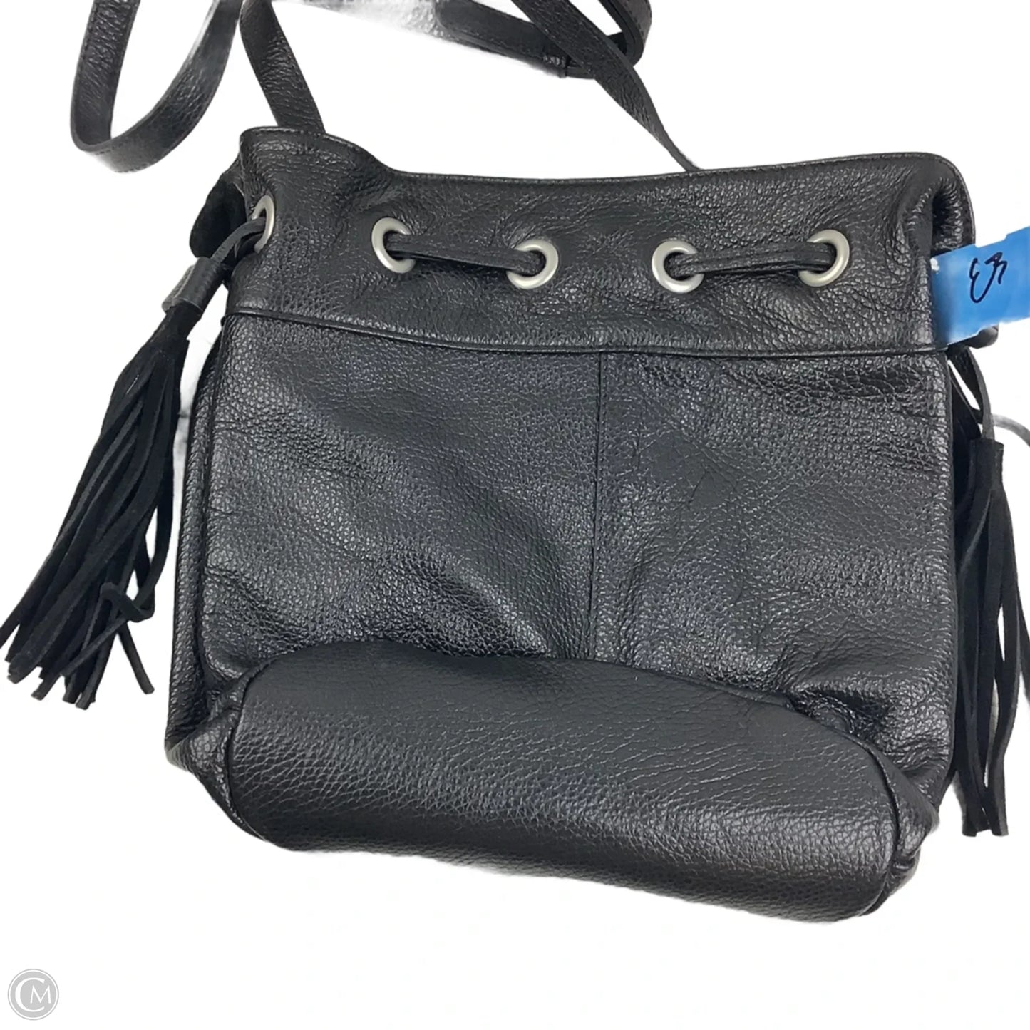 Handbag Leather By American Eagle, Size: Medium