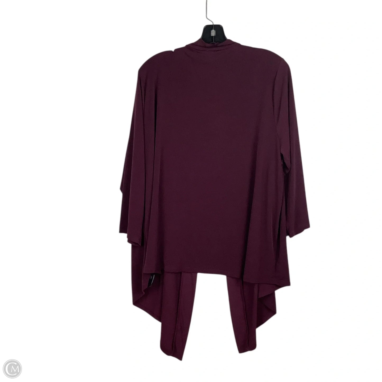 Cardigan By Torrid In Maroon, Size: 2x
