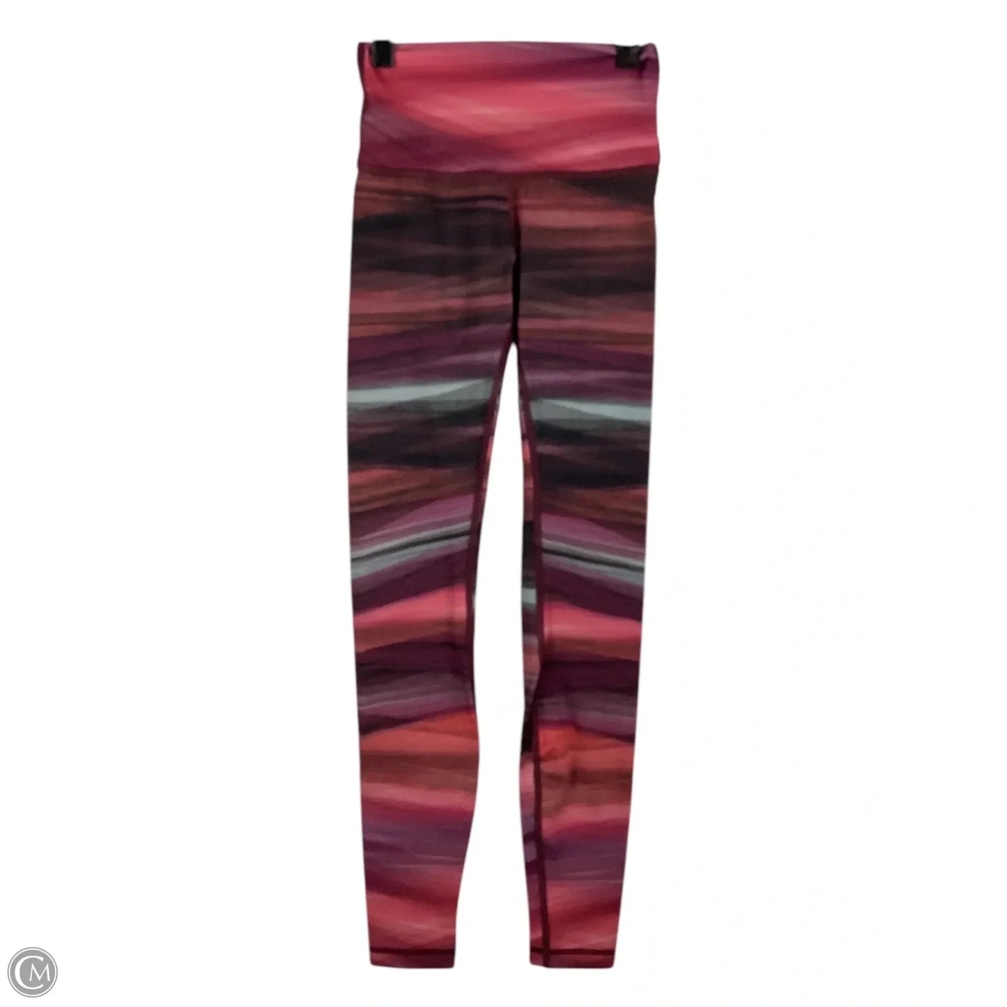 Athletic Leggings By Lululemon In Multi-colored, Size: 2