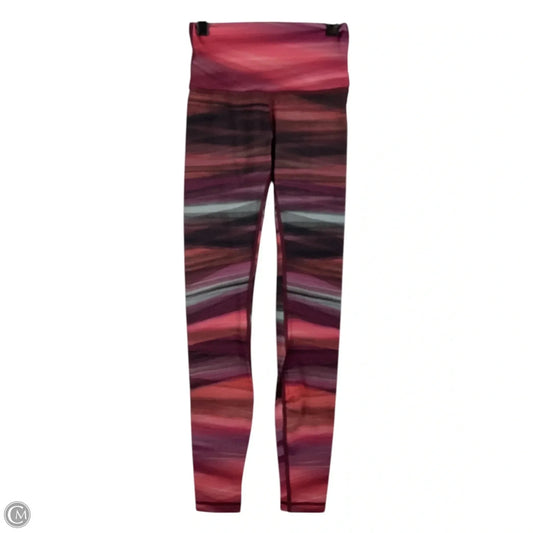 Athletic Leggings By Lululemon In Multi-colored, Size: 2