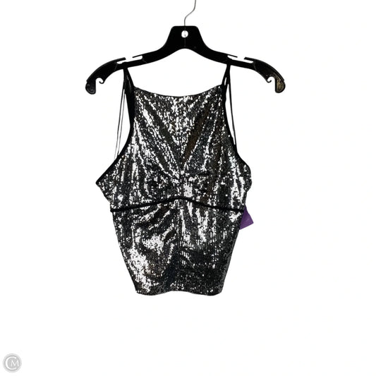 Top Sleeveless By Free People In Silver, Size: Xs