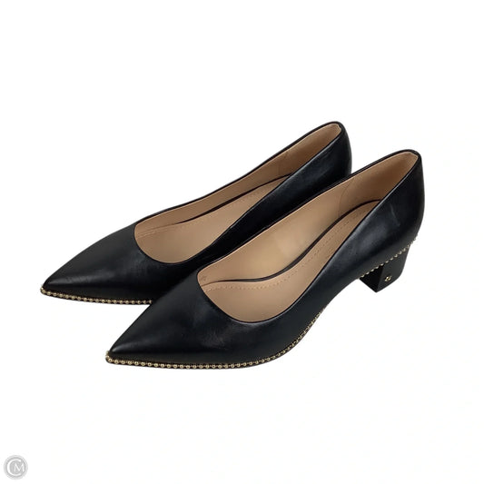 Shoes Designer By Coach In Black, Size: 7
