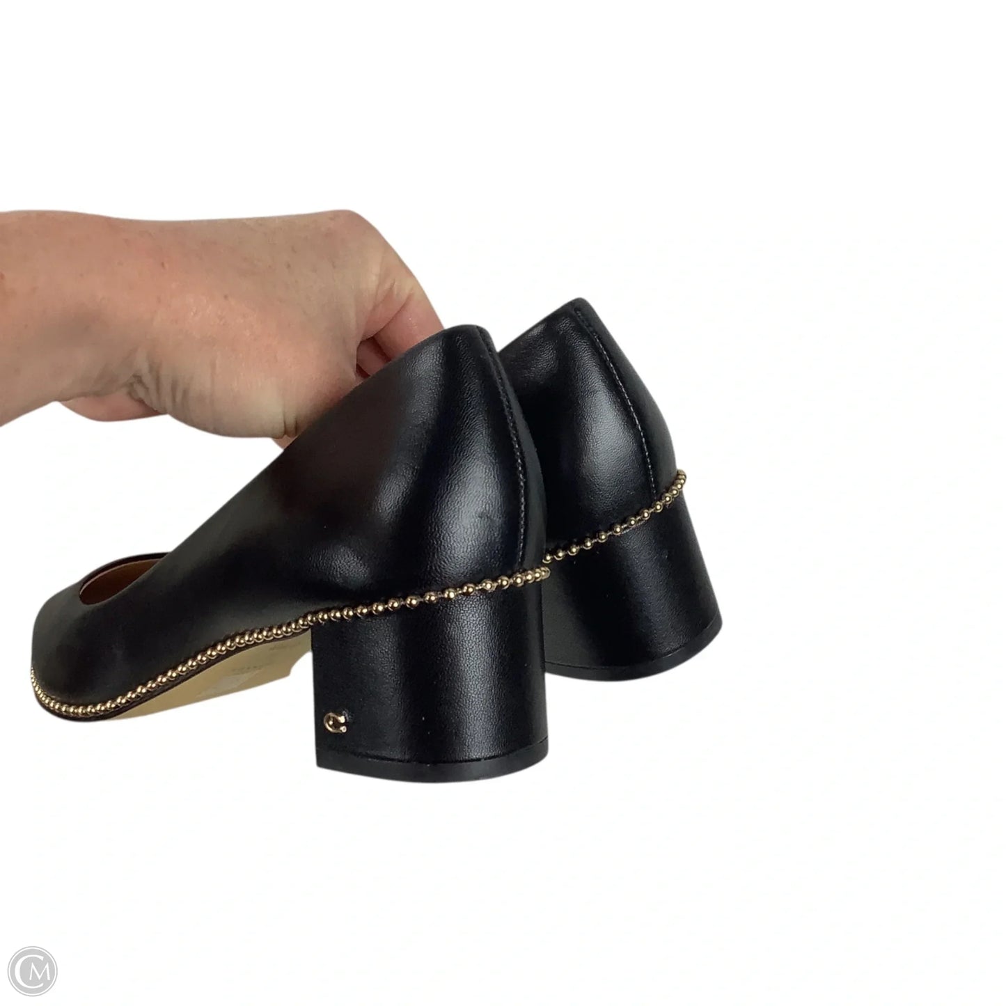Shoes Designer By Coach In Black, Size: 7