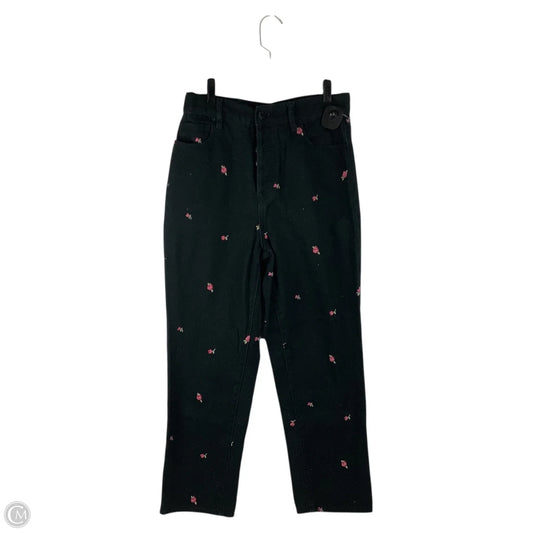Jeans Straight By Pacsun In Floral Print, Size: 6 (28)