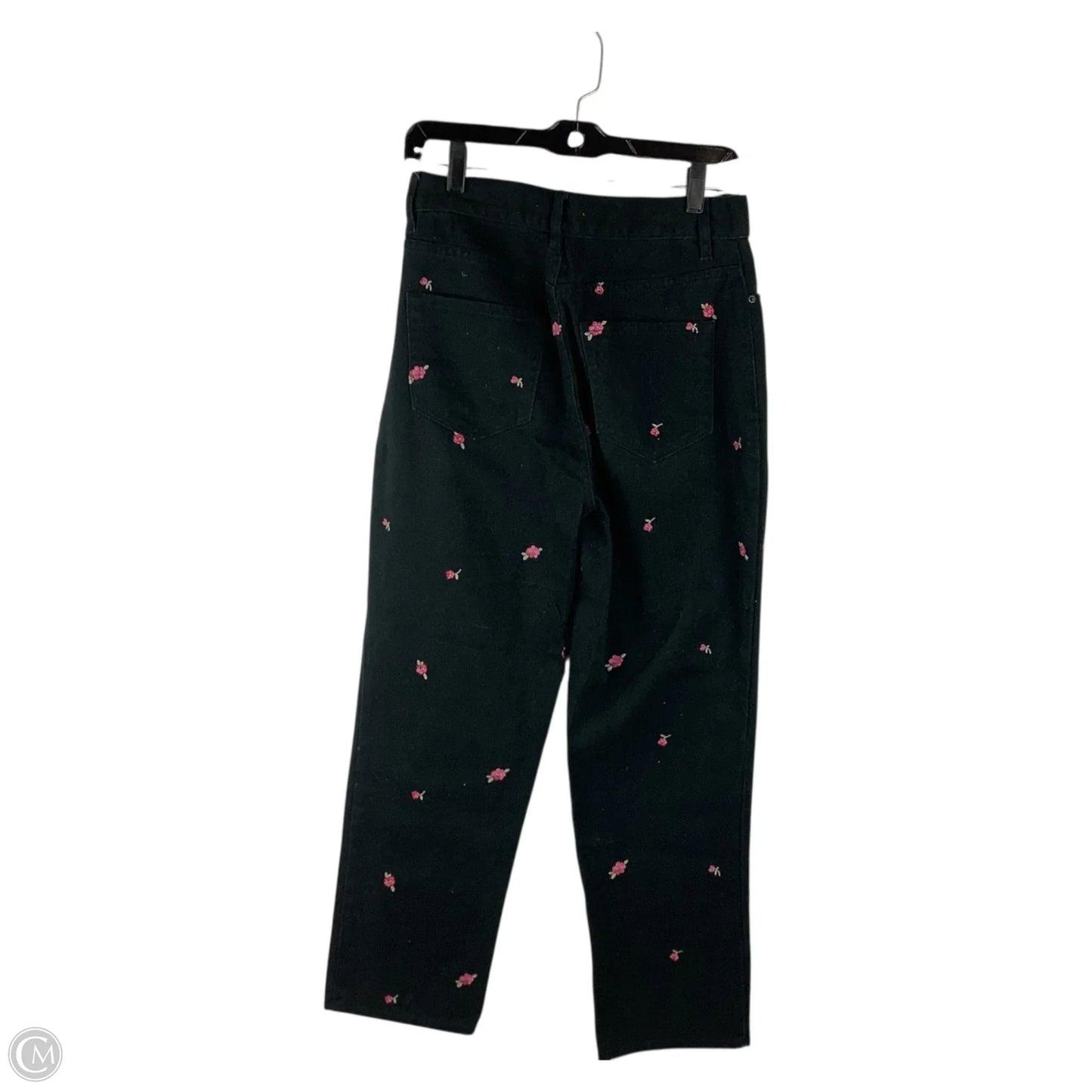 Jeans Straight By Pacsun In Floral Print, Size: 6 (28)
