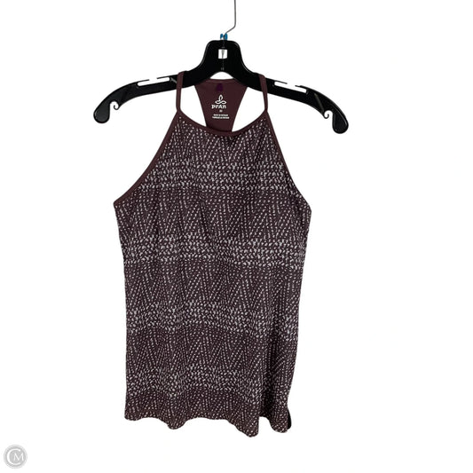 Athletic Tank Top By Prana In Brown, Size: M