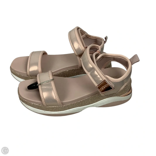 Shoes Heels Block By Aldo In Pink, Size: 8