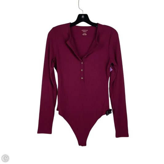 Bodysuit By American Eagle In Red, Size: M