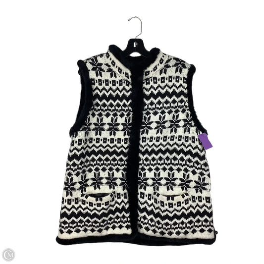 Vest Other By Talbots In Black, Size: 1x