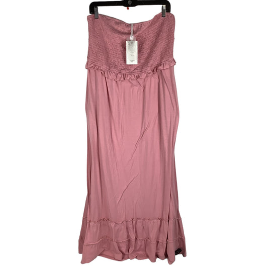 Dress Casual Maxi By Grace Karin In Pink, Size: 2x