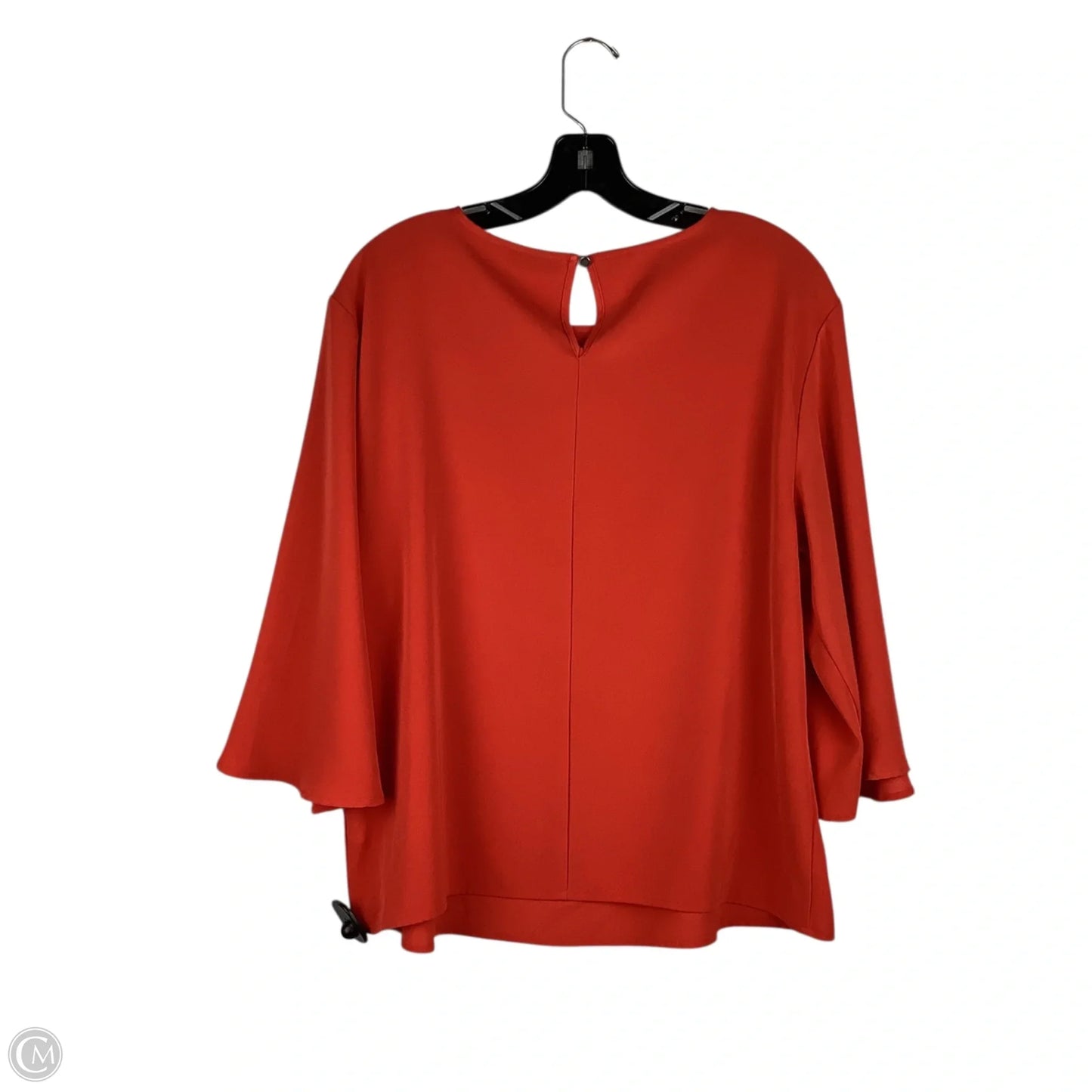 Top Long Sleeve By Apt 9 In Red, Size: L