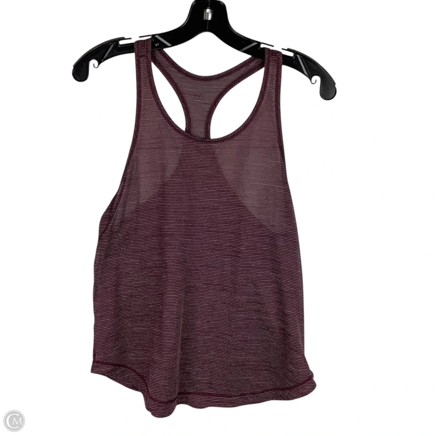 Athletic Tank Top By Lululemon In Purple, Size: L