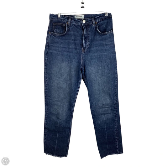 Jeans Cropped By Reformation In Blue Denim, Size: 6 (28)