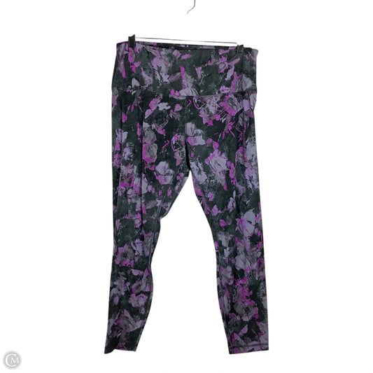 Athletic Leggings By Lululemon In Purple, Size: 12